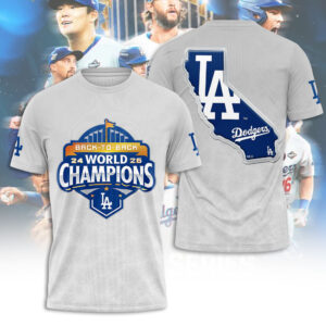 Los Angeles Dodgers 3D Apparel - NGHIAVT5471