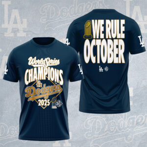 Los Angeles Dodgers 3D Apparel - NGHIAVT5475