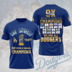 Los Angeles Dodgers 3D Apparel - NGHIAVT5480
