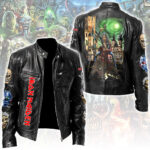 Iron Maiden Motorcycle Leather Jacket - NGHIAVT5503