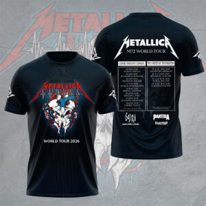 Metallica 2026 3D Apparel – NGHIAVT5523
