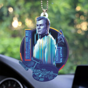 Star Trek Custom shape 2-sided Acrylic Car Ornament - NGHIAVT5567