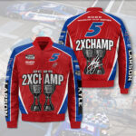 Kyle Larson 2025 3D Bomber Jacket – NGHIAVT5589