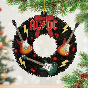 AC/DC 2025 Custom Shape 2-sided Acrylic Ornament – NGHIAVT5614
