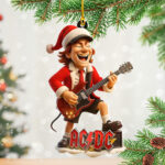 AC/DC 2025 Custom Shape 2-sided Acrylic Ornament – NGHIAVT5615