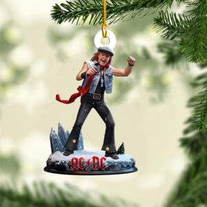 AC/DC 2025 Custom Shape 2-sided Acrylic Ornament – NGHIAVT5616