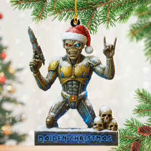 Iron Maiden Custom Shape 2-sided Acrylic Ornament – NGHIAVT5618