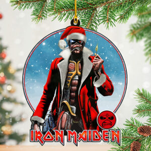 Iron Maiden Custom Shape 2-sided Acrylic Ornament – NGHIAVT5619