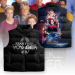 Star Trek 3D Sleeveless Down Jacket - NGHIAVT5624