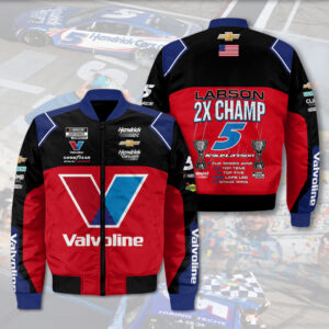 Kyle Larson 2025 3D Bomber Jacket - NGHIAVT5638