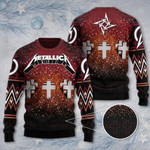 Metallica Ugly Sweater - NGHIAVT5645