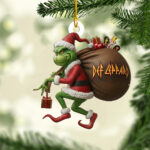 Def Leppard Custom Shape 2-sided Acrylic Ornament – NGHIAVT5688