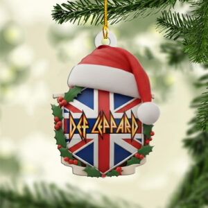 Def Leppard Custom Shape 2-sided Acrylic Ornament – NGHIAVT5691