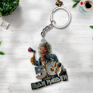Iron Maiden Custom Shape 2-sided Keychain - NGHIAVT5706