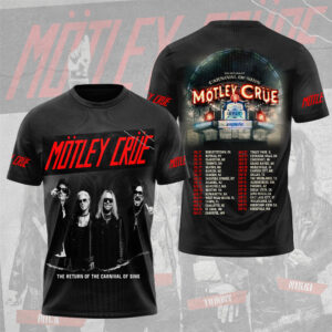 Mötley Crüe 3D Apparel - NGHIAVT5707