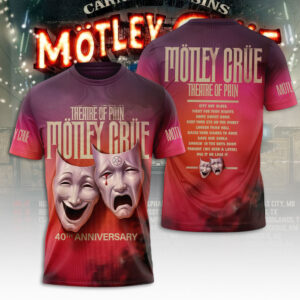 Mötley Crüe 3D Apparel - NGHIAVT5708