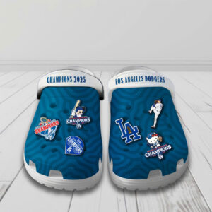 Los Angeles Dodgers 2025 Custom Clogs - NGHIAVT5720