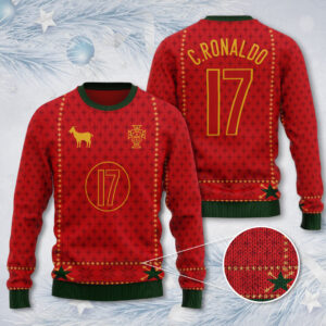 CR7 x Portugal National Football Team Ugly Sweater - NGHIAVT5722