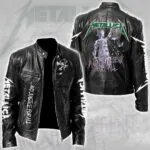 Metallica Motorcycle Leather Jacket - NGHIAVT5741