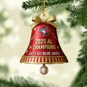 Toronto Blue Jays 2025 Custom Shape 2-sided Acrylic Ornament – NGHIAVT5742