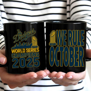 Los Angeles Dodgers 2025 Ceramic Mug - NGHIAVT5762