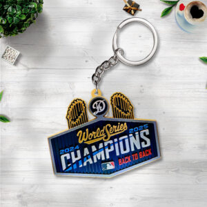 Los Angeles Dodgers 2025 Custom Shape 2-sided Keychain - NGHIAVT5766