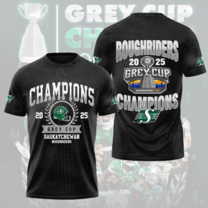 Saskatchewan Roughriders 2025 3D Apparel - NGHIAVT5771