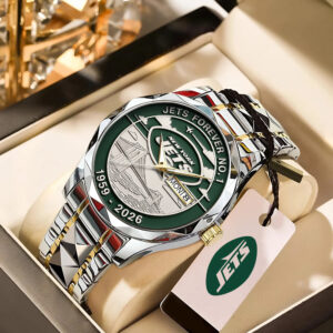 New York Jets 67th Anniversary Alloy Luxury Quartz Watch - TANTN18488
