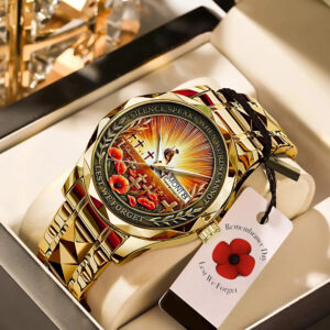 Poppy Remembrance Military Alloy Luxury Quartz Watch - TANTN18441