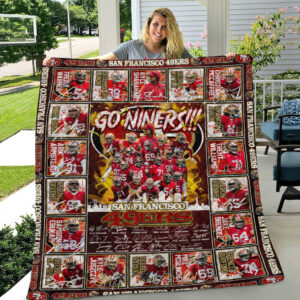 San Francisco 49ers Quilt Blanket - TANTN18437