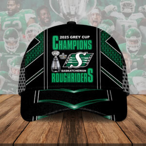 Saskatchewan Roughriders 2025 Grey Cup Champions Classic Cap - HOATT14700