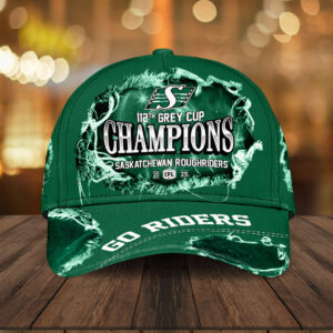 Saskatchewan Roughriders 2025 Grey Cup Champions Classic Cap - HOATT14701
