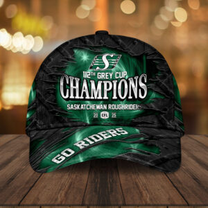 Saskatchewan Roughriders 2025 Grey Cup Champions Classic Cap - HOATT14719