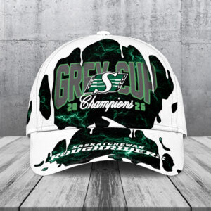 Saskatchewan Roughriders 2025 Grey Cup Champions Classic Cap - TANTN18813