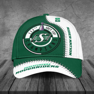 Saskatchewan Roughriders 2025 Grey Cup Champions Classic Cap - TANTN18814