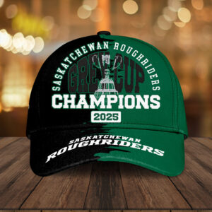 Saskatchewan Roughriders 2025 Grey Cup Champions Classic Cap - TANTN18816