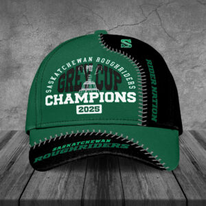 Saskatchewan Roughriders 2025 Grey Cup Champions Classic Cap - TANTN18832
