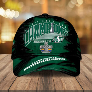 Saskatchewan Roughriders 2025 Grey Cup Champions Classic Cap - TANTN18836