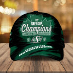 Saskatchewan Roughriders 2025 Grey Cup Champions Classic Cap – TANTN18879