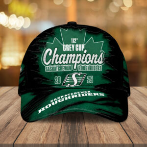 Saskatchewan Roughriders 2025 Grey Cup Champions Classic Cap - TANTN18879