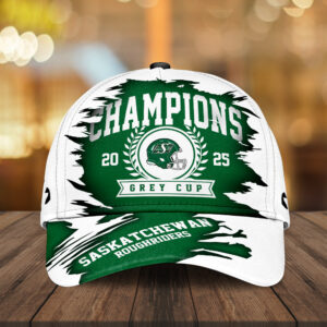 Saskatchewan Roughriders 2025 Grey Cup Champions Classic Cap - MAITM13796