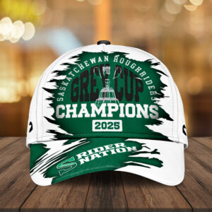 Saskatchewan Roughriders 2025 Grey Cup Champions Classic Cap - MAITM13850