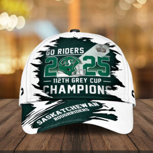 Saskatchewan Roughriders 2025 Grey Cup Champions Classic Cap - MAITM13855