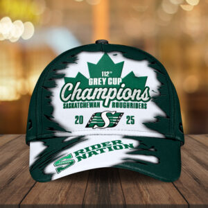 Saskatchewan Roughriders 2025 Grey Cup Champions Classic Cap - MAITM13864