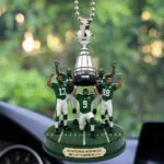 Saskatchewan Roughriders 2025 Grey Cup Champions Custom shape 2-sided Acrylic Car Ornament – MAITM13883