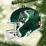 Saskatchewan Roughriders 2025 Grey Cup Champions Custom Shape 2-sided Acrylic Ornament – TANTN18846