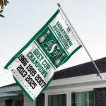 Saskatchewan Roughriders 2025 Grey Cup Champions 3D Double-side House Flag – TANTN18840