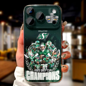 Saskatchewan Roughriders 2025 Grey Cup Champions Phone Case – MAITM13841