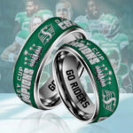 Saskatchewan Roughriders 2025 Grey Cup Champions Custom Alloy Ring – HOATT14762