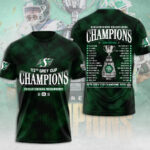 Saskatchewan Roughriders 2025 Grey Cup Champions 3D Apparel – MAITM13820